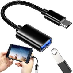 USB A-ról USB-c-re alakító OTG adapter